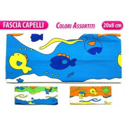 FASCIA CON DISEGNI 8 CM COLORI ASS.