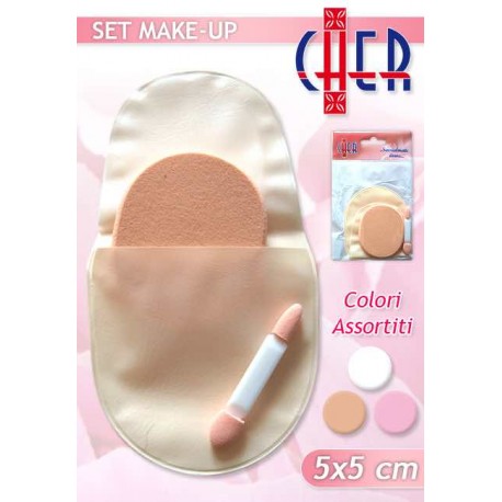 SPUGNETTA TRUCCO C/APPLICATORE ASTUCCIO